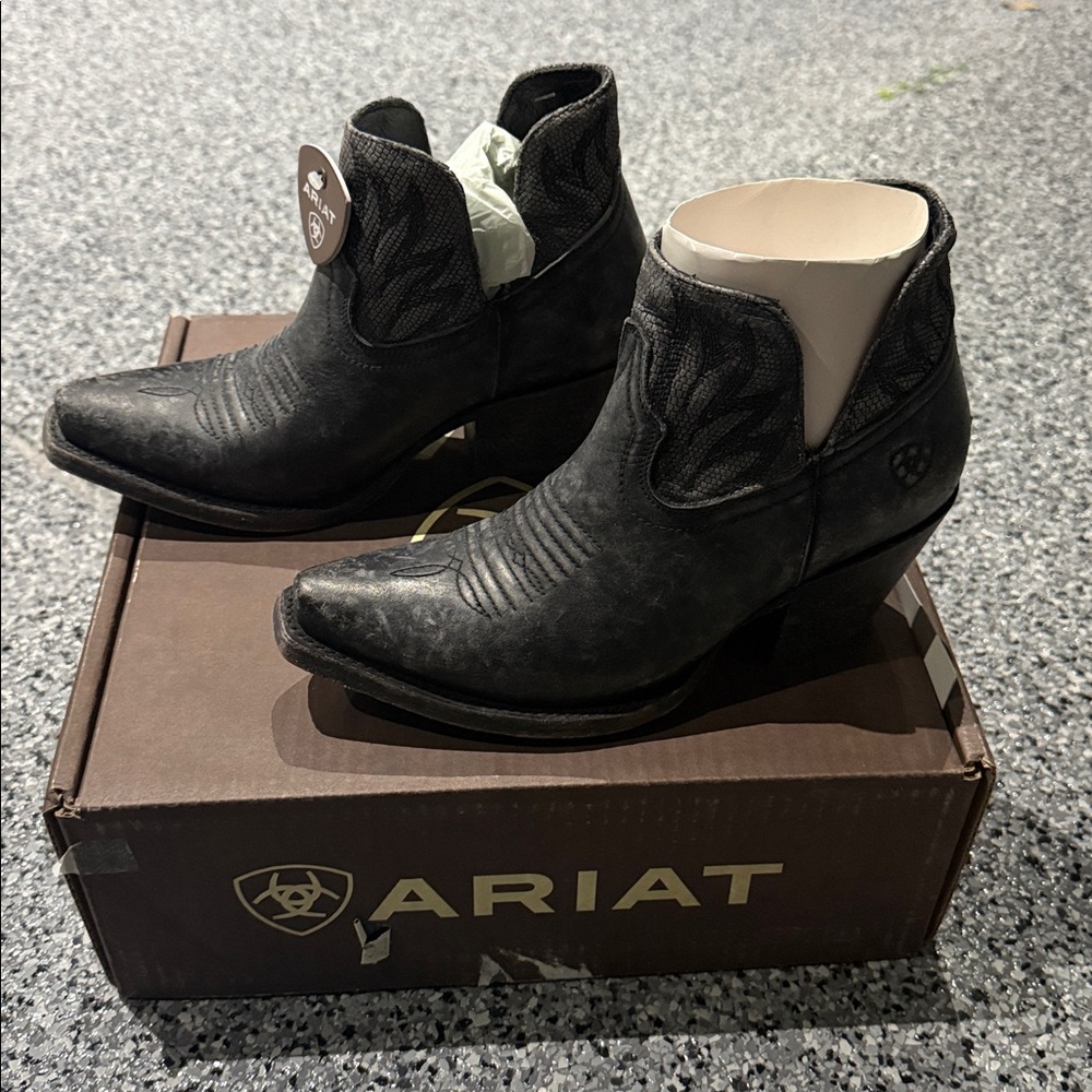 Ariat Black Hazel Ankle Boots